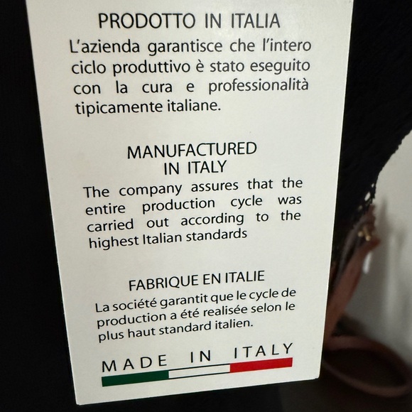 NWTS Bluana made in Italy Elegant Black, Lace Back lingerie, calf length, sz S - Picture 8 of 11